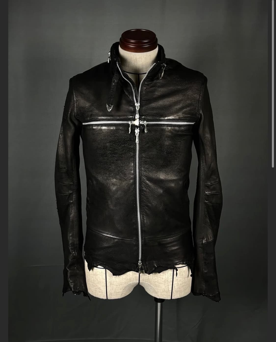 14th addiction Cross zip black 상품이미지1