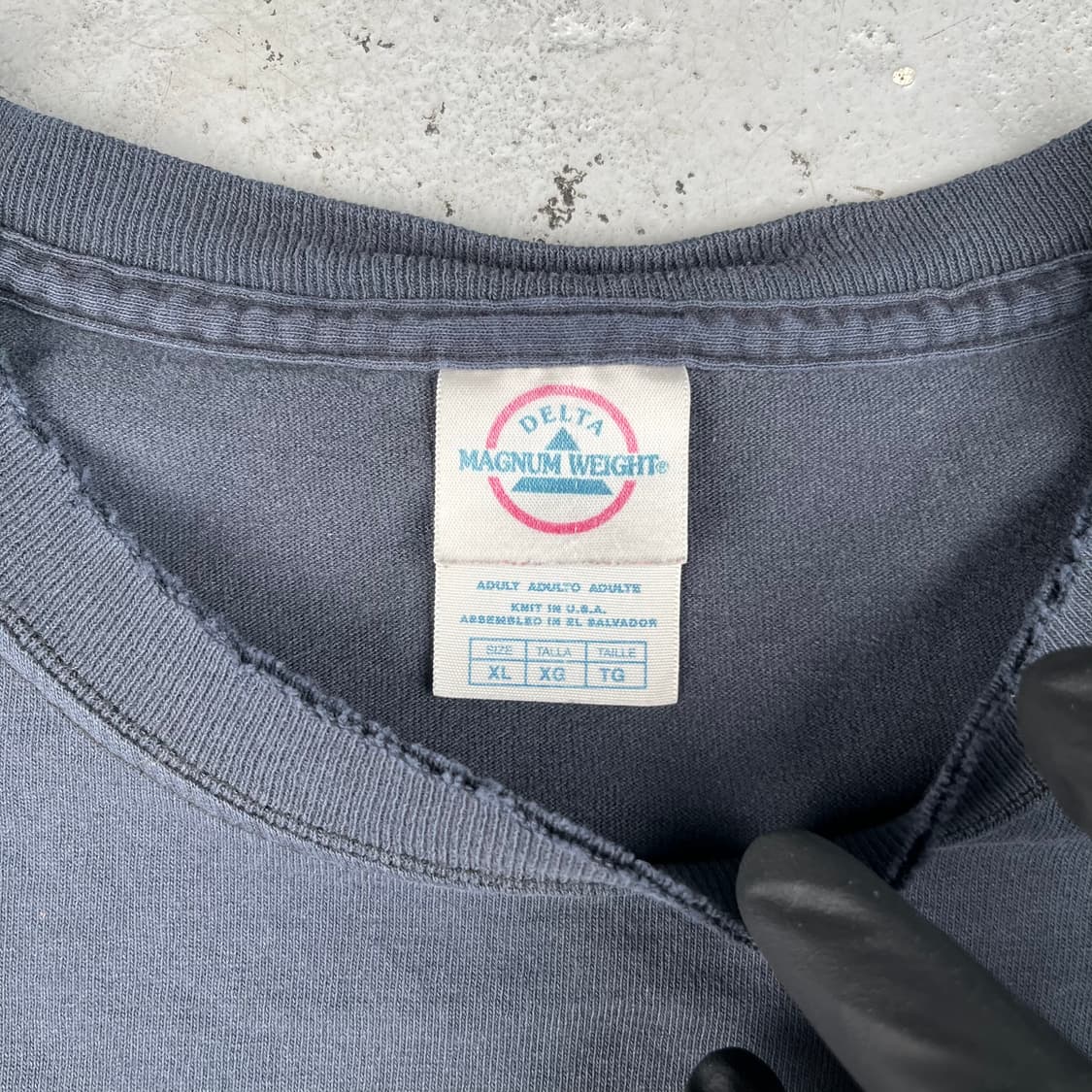 빈티지 Welding Testing 엑스레이 스컬 긴팔티 상품이미지3