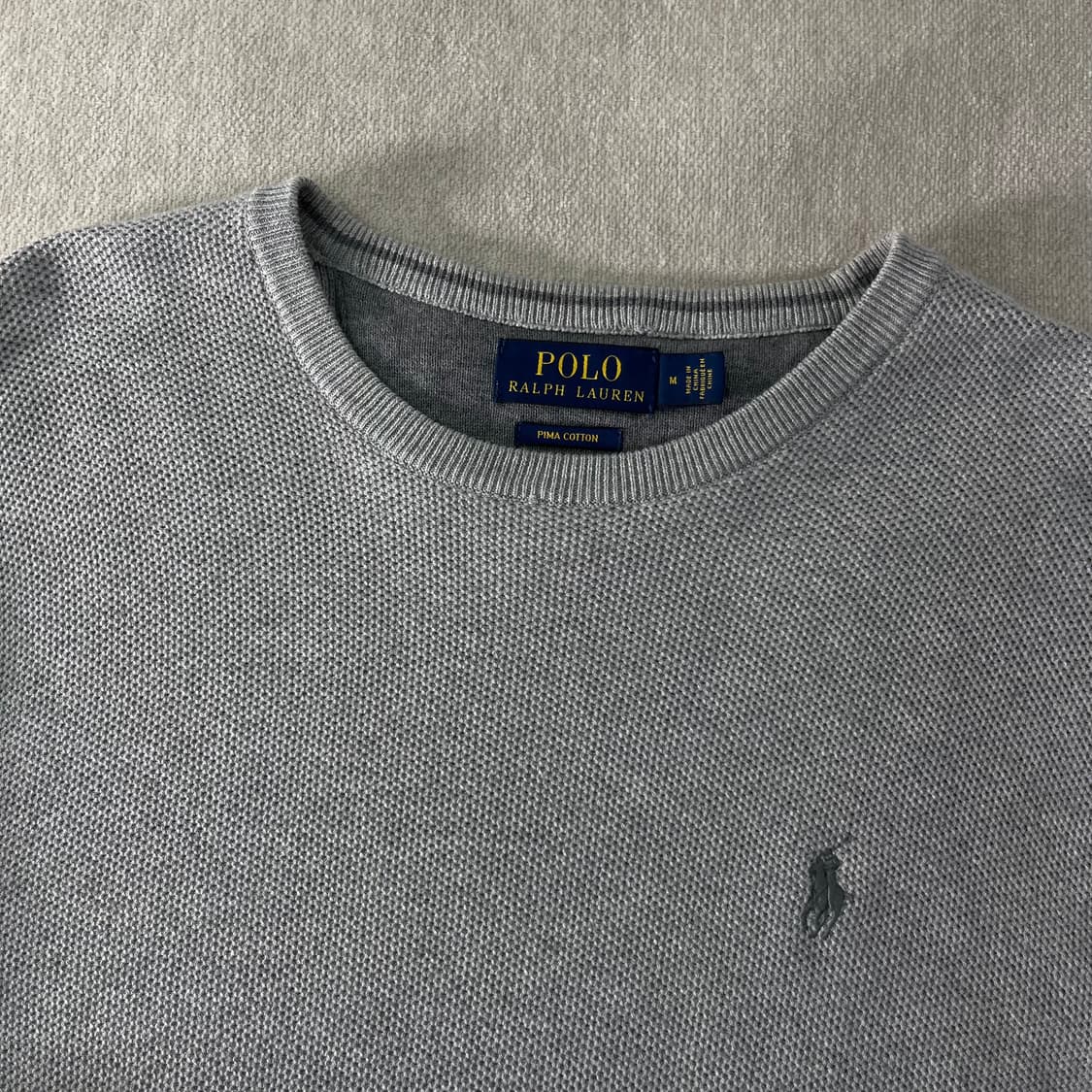 100 폴로랄프로렌 와플 코튼 니트 상품이미지2