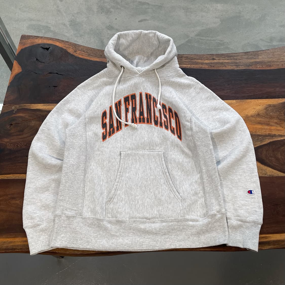 챔피온 Made USA 레드택 후드스웻 상품이미지1