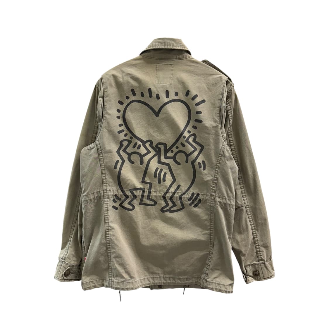 [S] 오베이x키스헤링 워크 자켓 상품이미지4