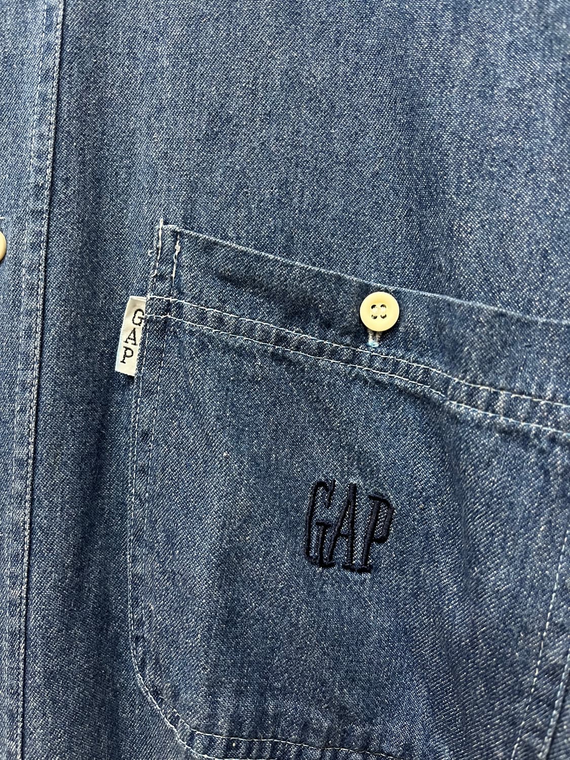 90s 올드갭 데님셔츠 L 상품이미지2