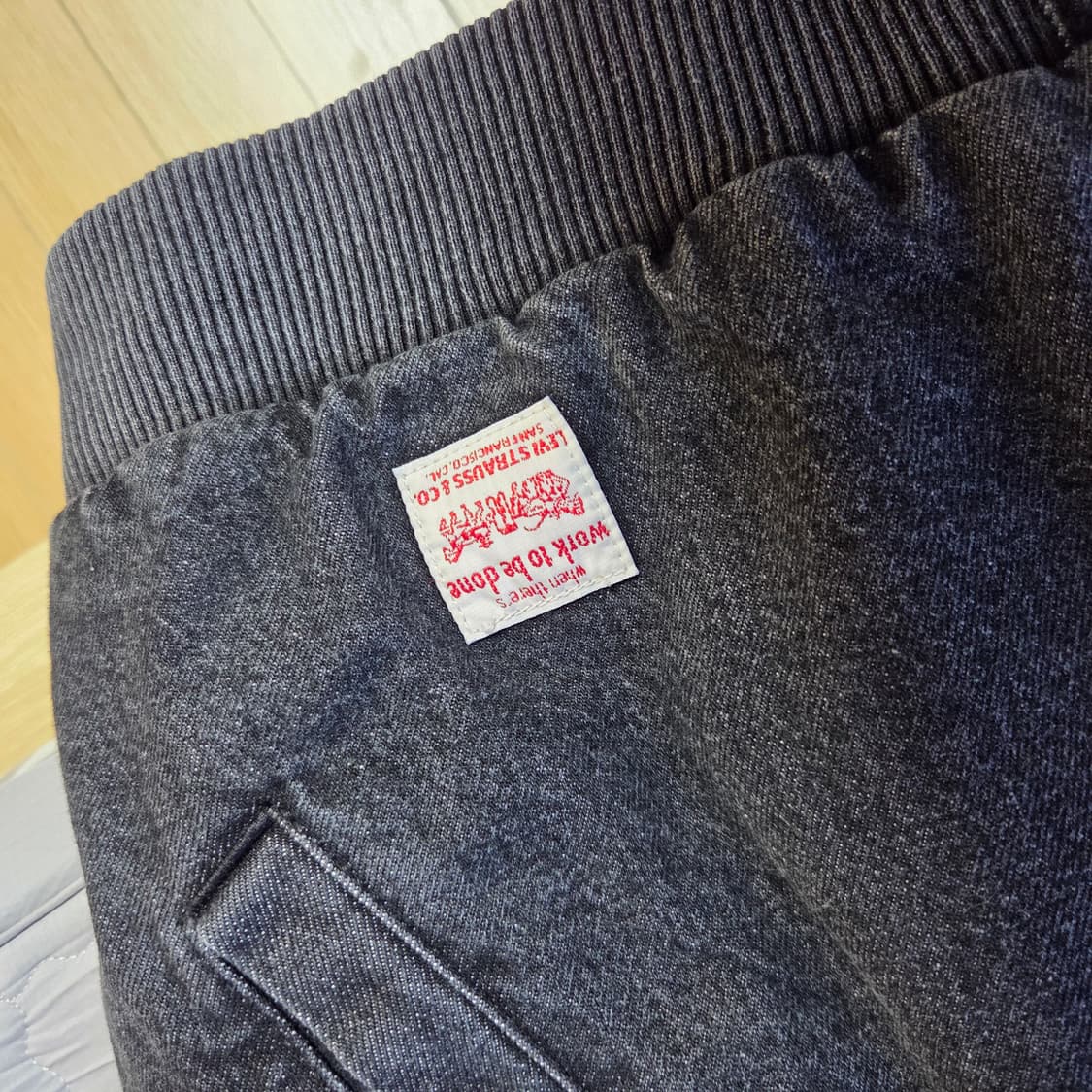 리바이스 워싱 청자켓 상품이미지5