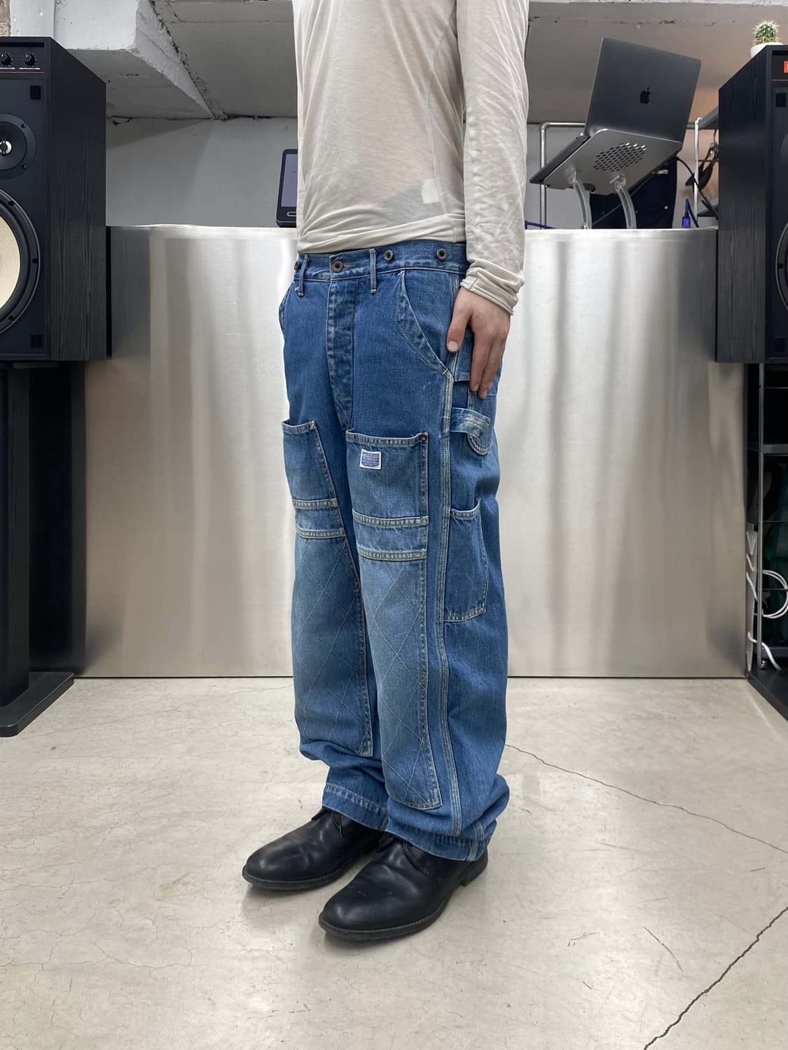 캐피탈 럼버 인디고 데님 팬츠 상품이미지3