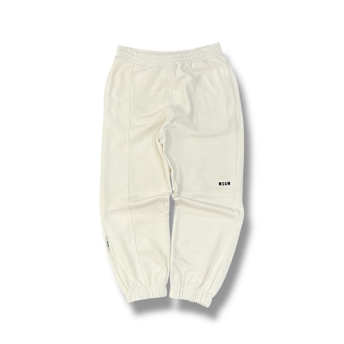  MSGM 화이트 로고 조거 팬츠 y12103 상품이미지2