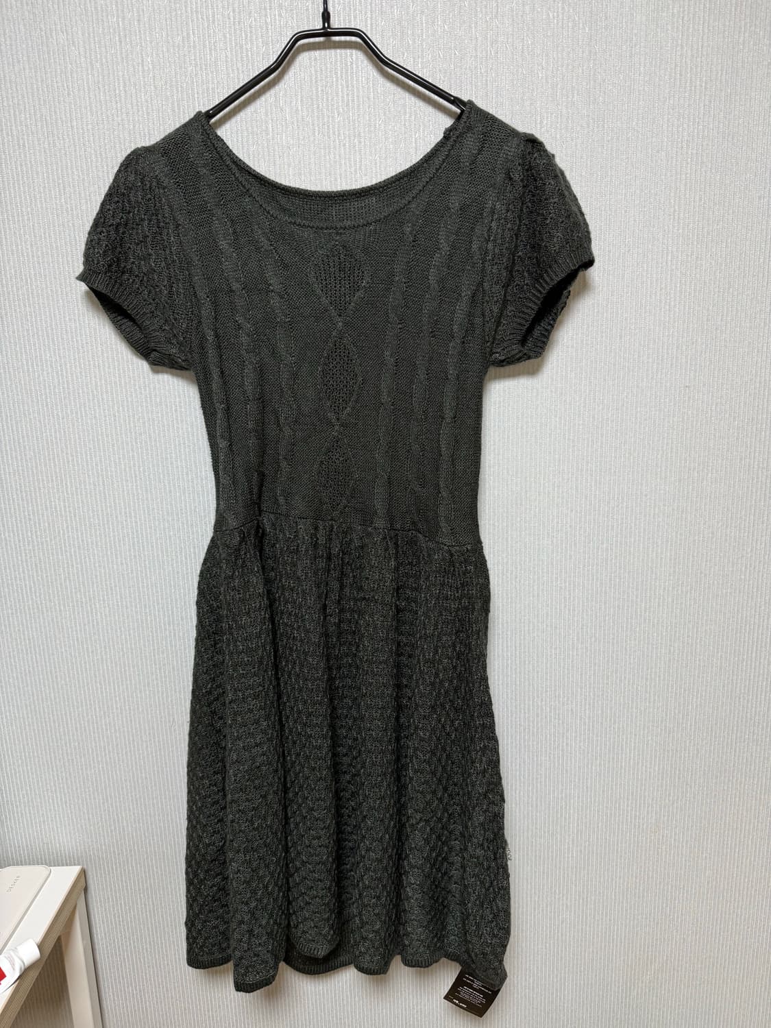 DECO 빈티지 레이어드 니트 원피스 상품이미지1