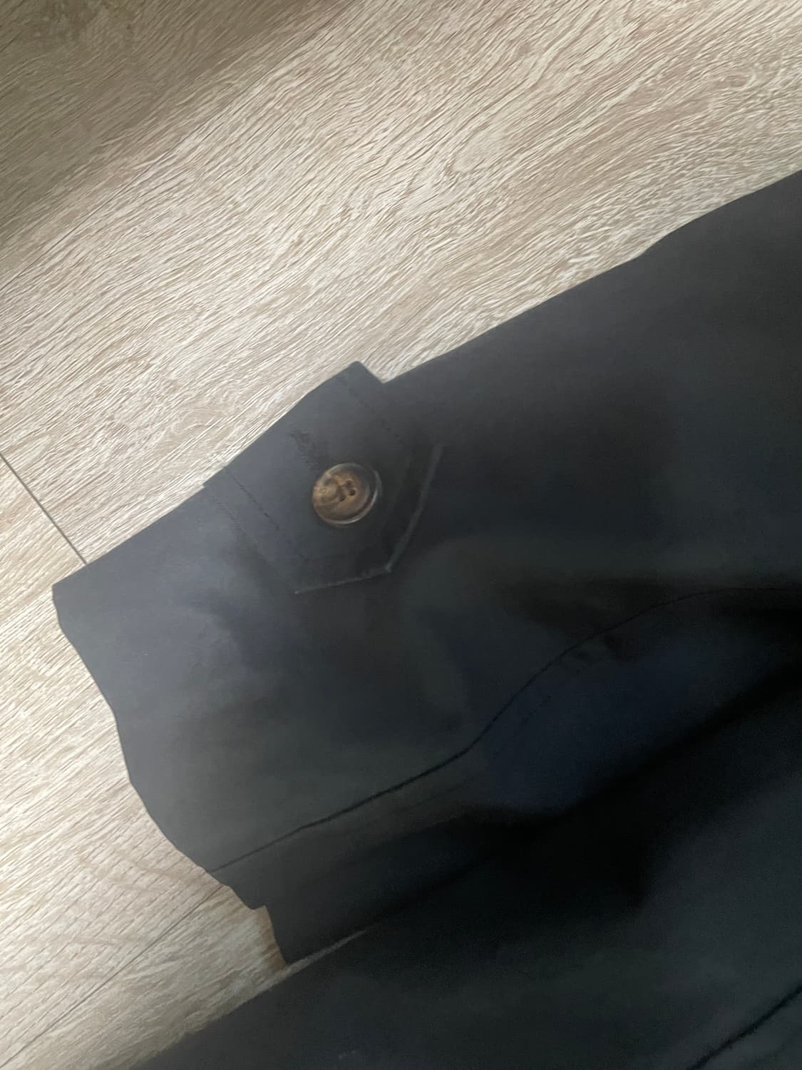 [M] 아웃스탠딩 트렌치코트 진네이비 상품이미지5