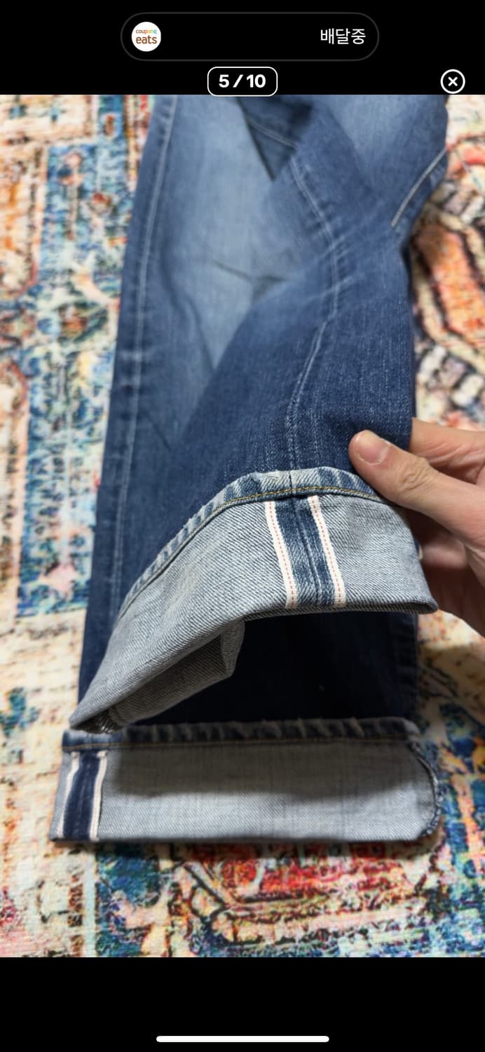 1991s 리바이스 Big E japan selvedge 502XX 상품이미지5