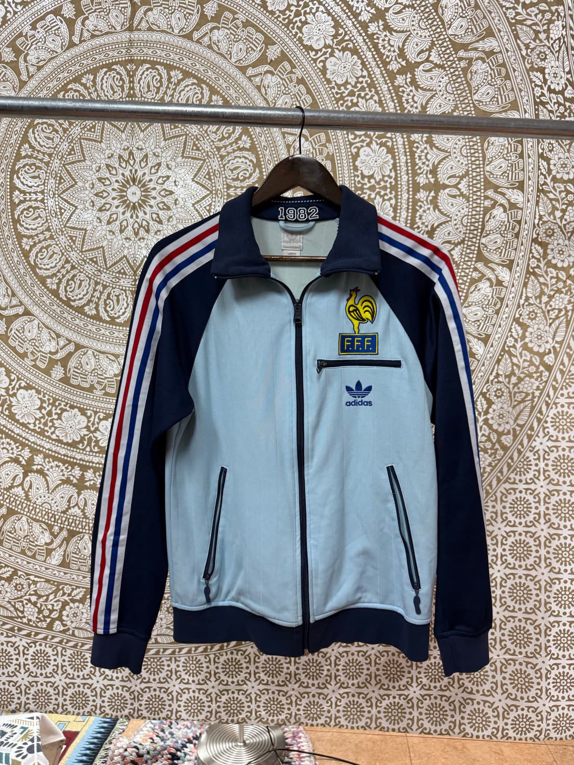 아디다스 프랑스 FFF1982 빈티지 저지 트랙탑  상품이미지2