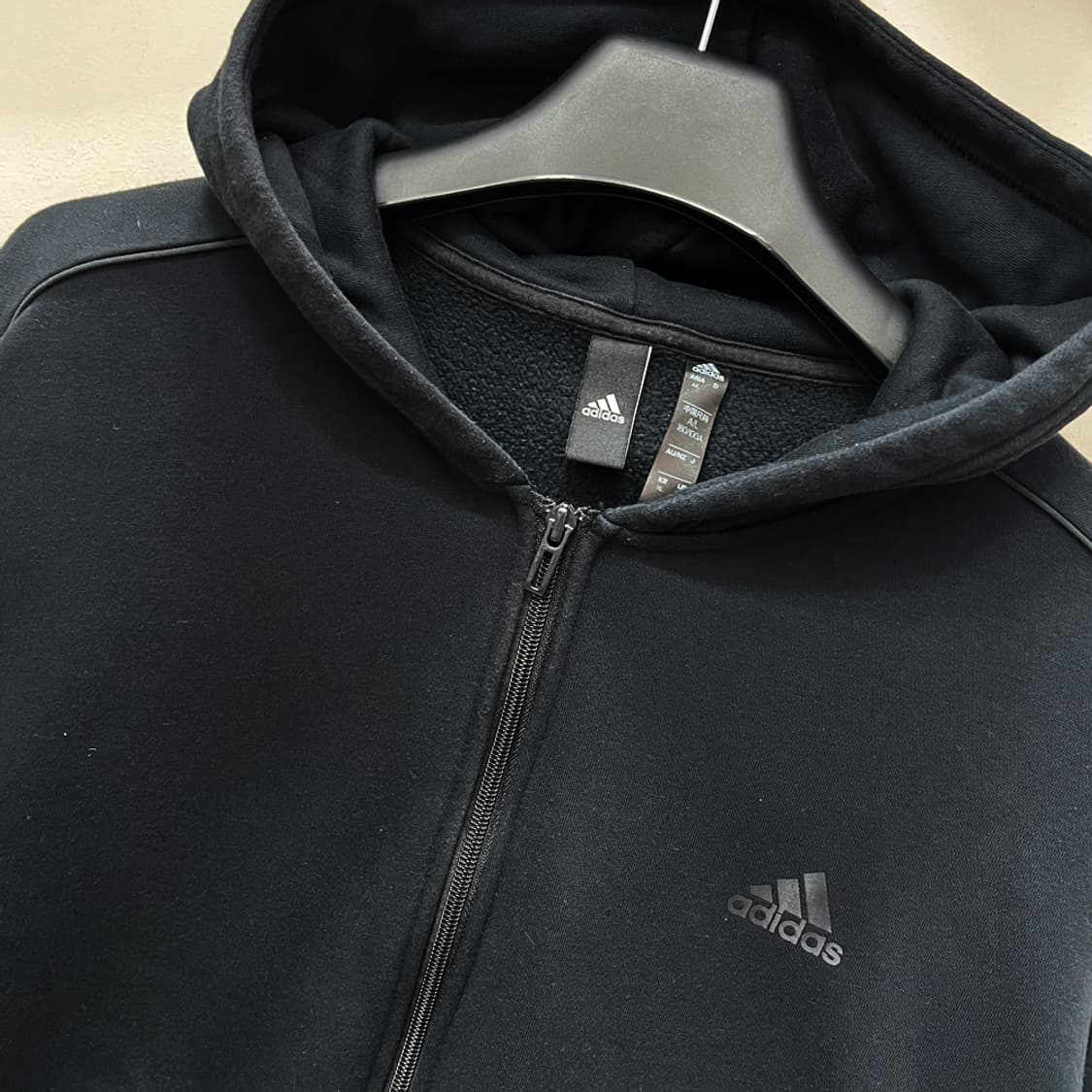 아디다스 M SI 워드 후드 집업 XL 상품이미지4