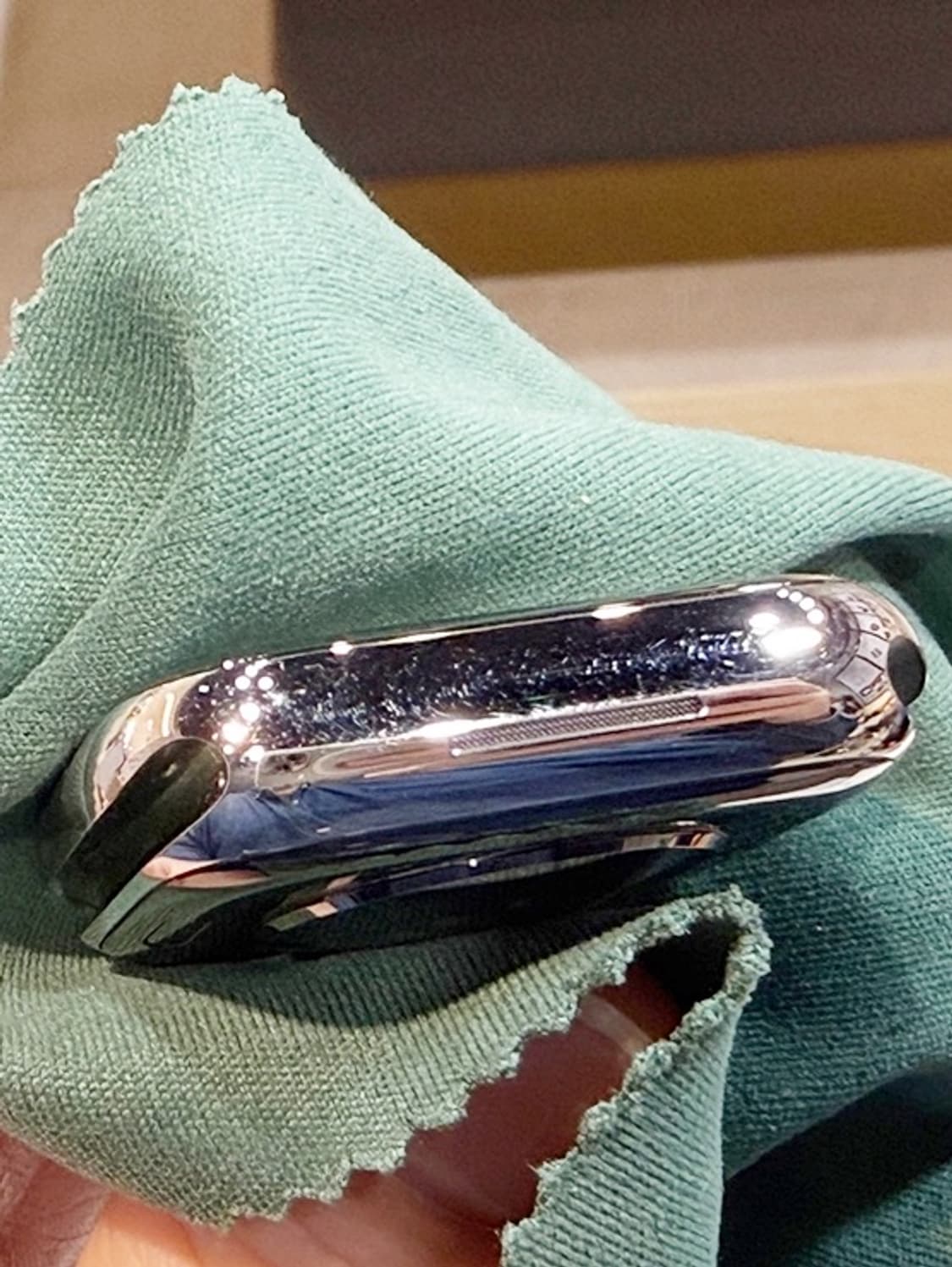 애플워치7 실버 스테인리스 41mm 판매합니다. 상품이미지3