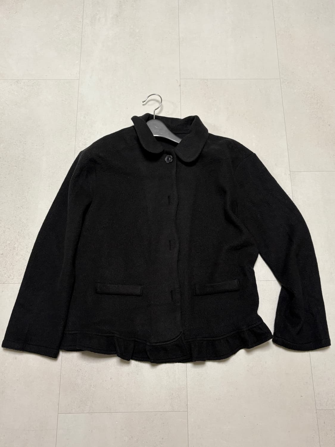 나이엔 라운드 플라켓 가디건 자켓 상품이미지2