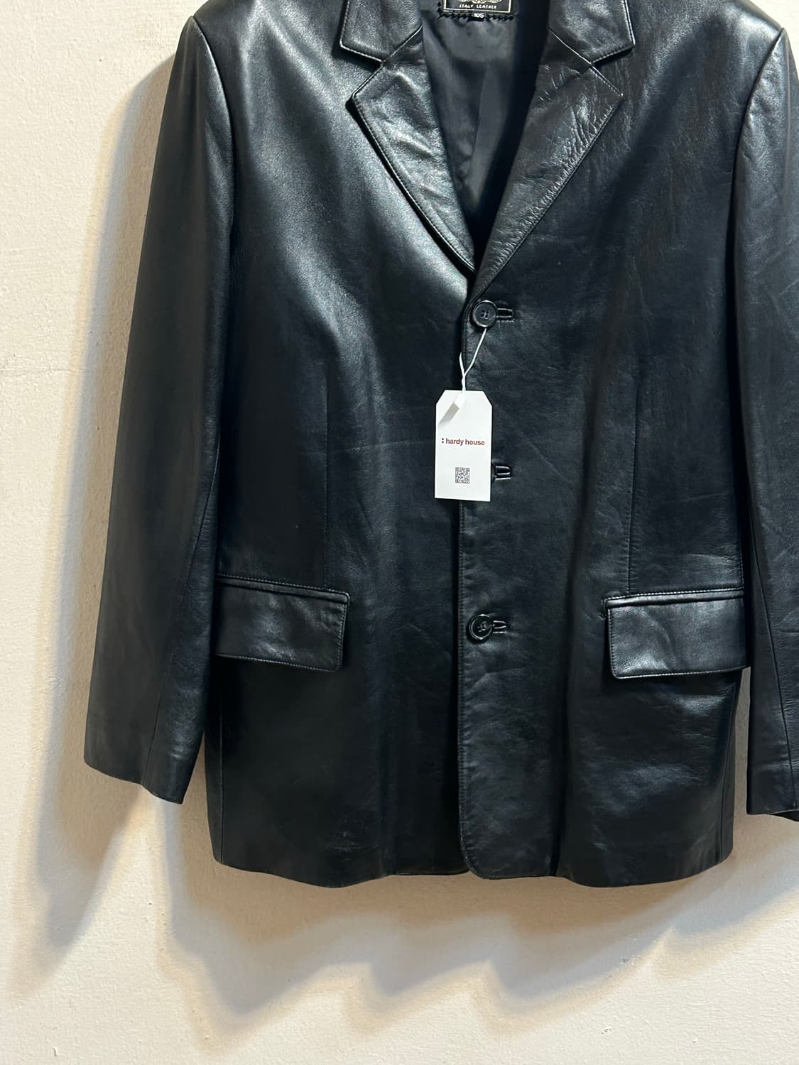 유즈드 이태리 레더 테일러드 자켓 상품이미지3