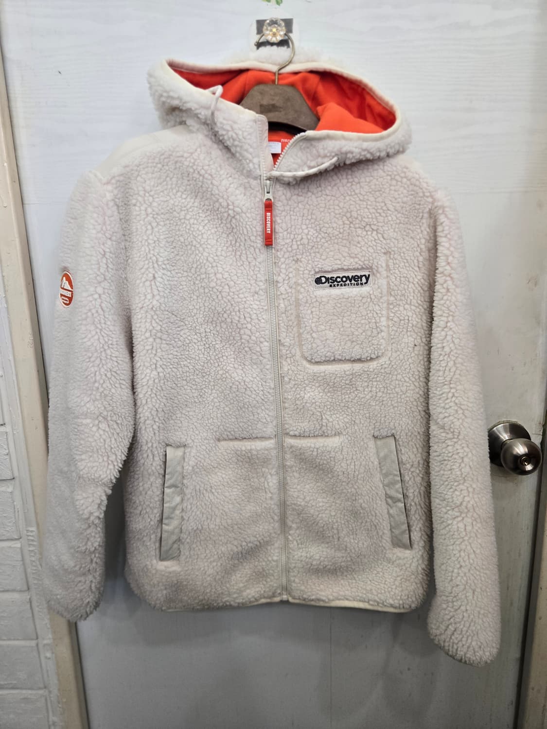 95,M)) Discovery 디스커버리 양털점퍼! 상태 굿굿굿! 상품이미지1