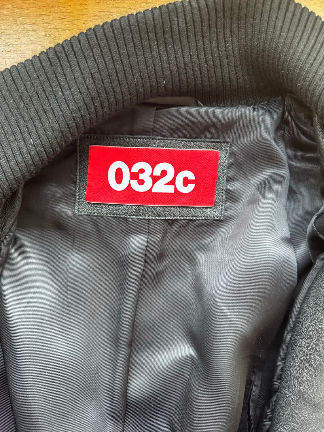 [M]032c 레더 자켓 상품이미지3