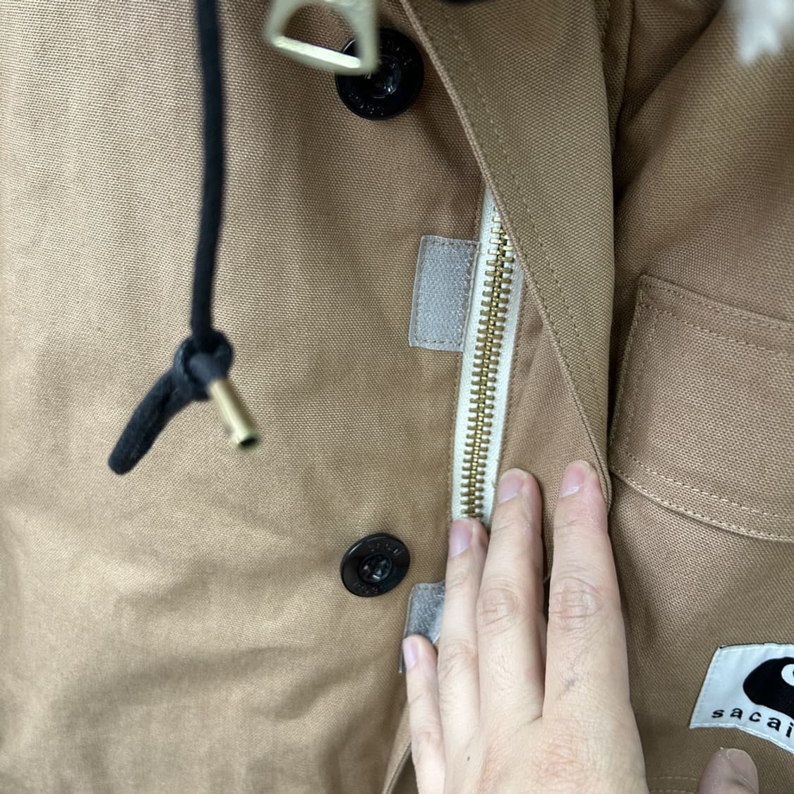 15276 - 23F/W 사카이 X 칼하트 WIP 캔버스 시베리안 파카  상품이미지6