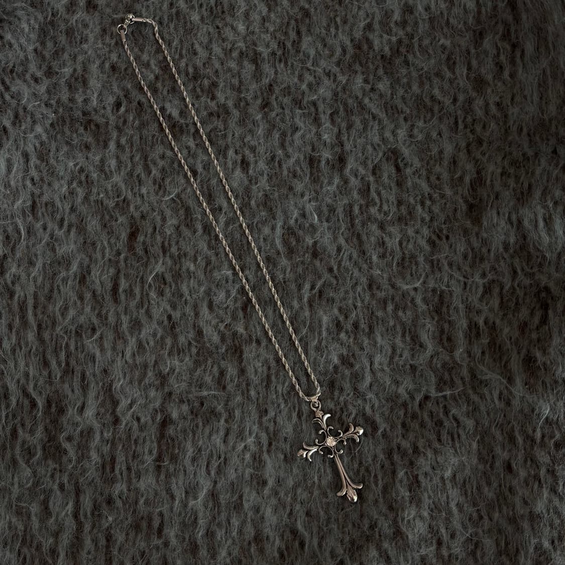 Cross necklace / 십자가 빈티지 써지컬 목걸이 상품이미지2