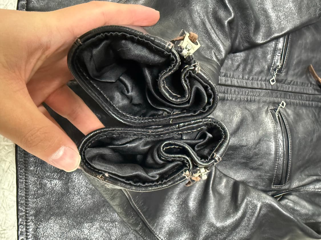 (38)리얼맥코이 j100 부코 레더 자켓 구버전 상품이미지4