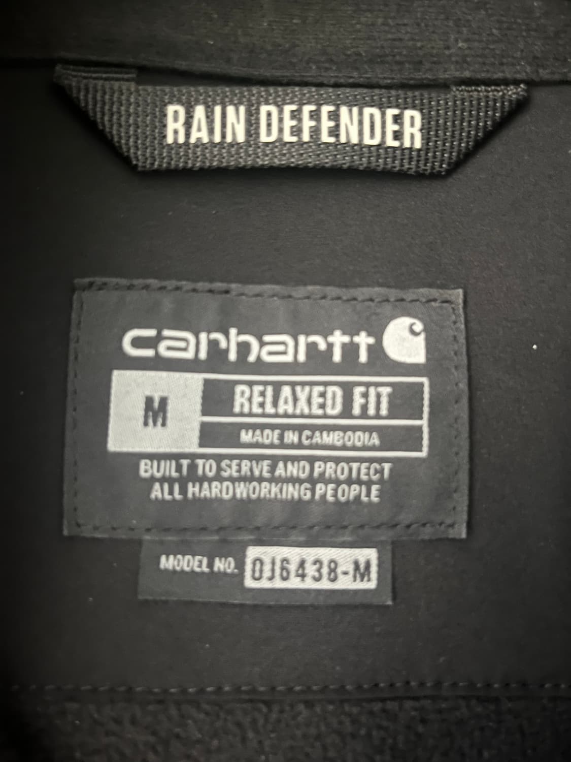 carhartt RAIN DEFENDER SOFTSHELL JACKET 상품이미지3