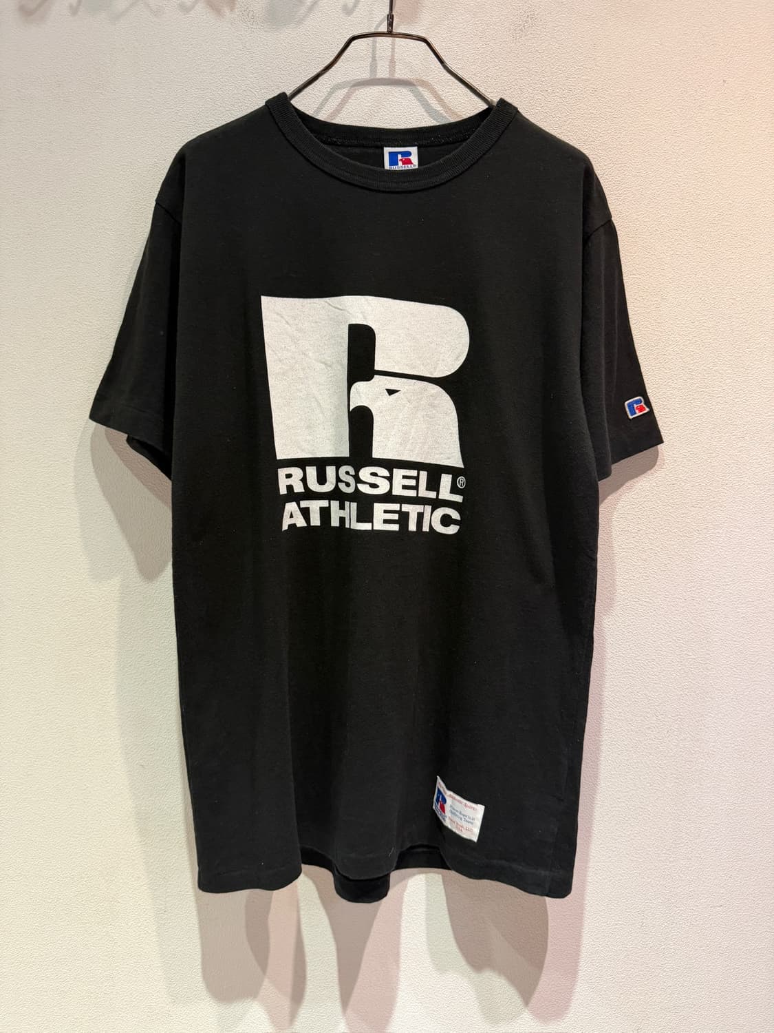 Russell Athletic Black Logo Tee 상품이미지1