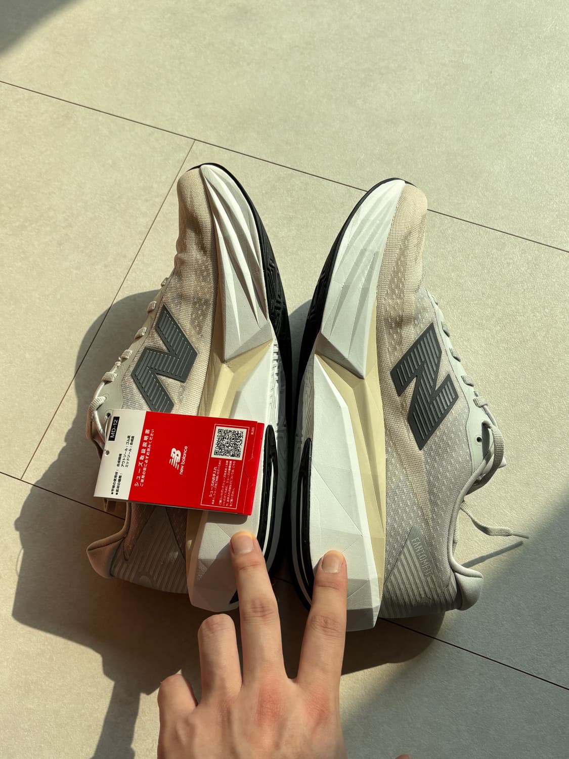 뉴발란스 퓨어셀 레벨 v5 290 새제품 (그레이/D사이즈) 상품이미지3