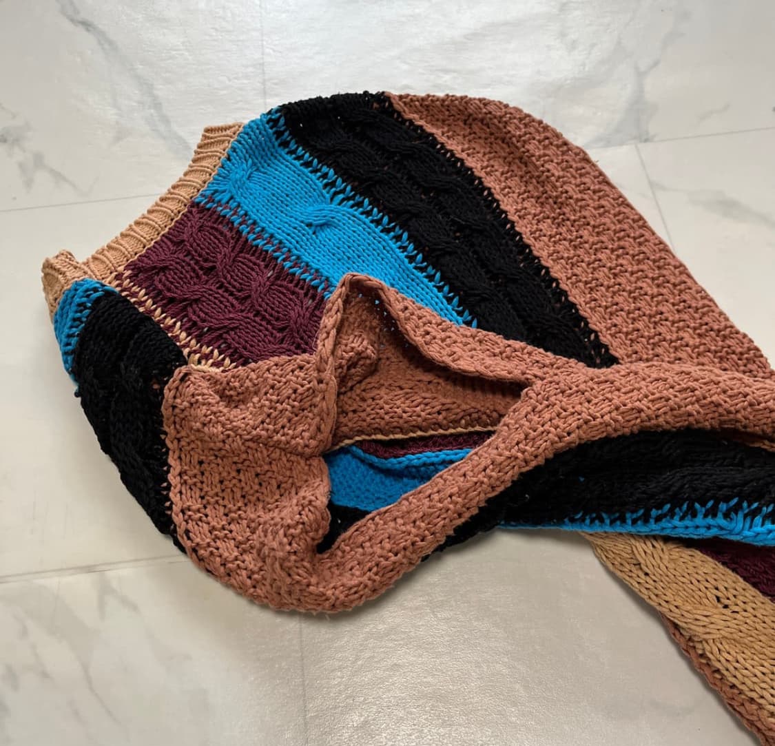 드리스반노튼 니트 베스트 상품이미지3