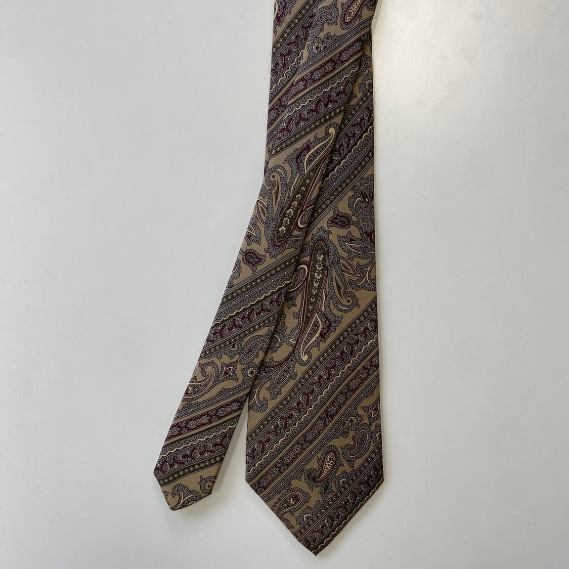 버버리 명품 정품 페이즐리 넥타이 (Burberry) 상품이미지1
