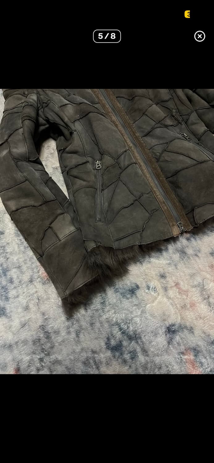 Tornadomart 00s patchwork trimming fur 상품이미지5