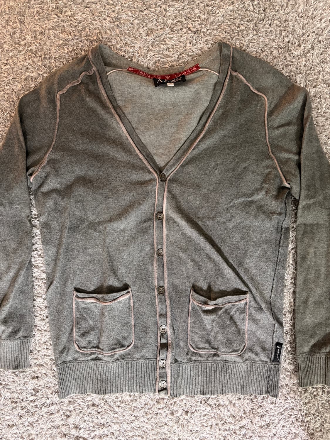 아르마니 워싱 가디건 100 상품이미지2