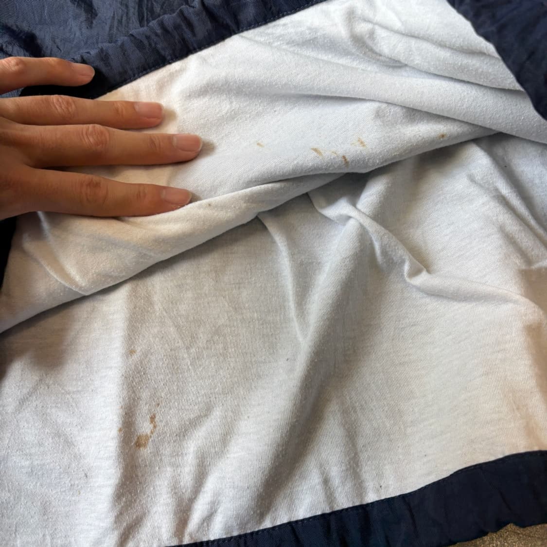 챔피온 정품 네이비 나일론 웜업 상품이미지9