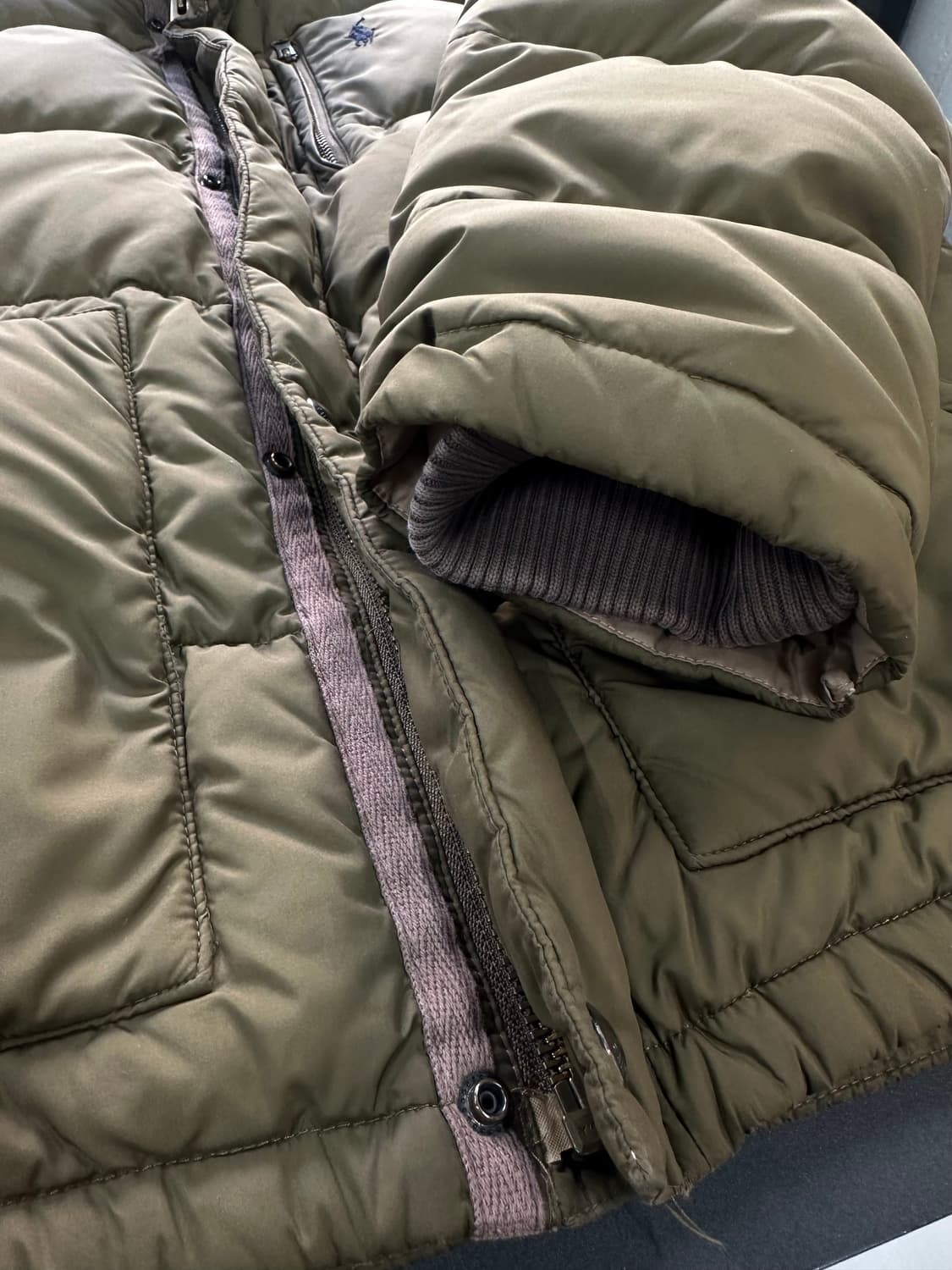 폴로랄프로렌 포니 덕다운 패딩 브라운 상품이미지6