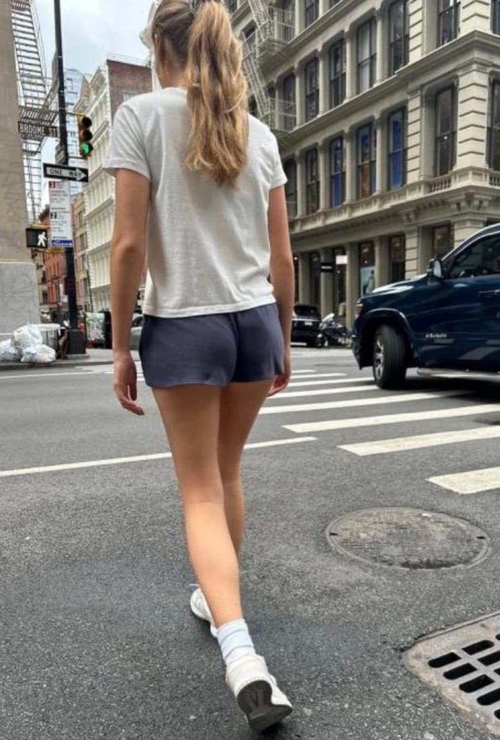 브랜디멜빌 투피스 런던 링거티 브멜 썸머써멀쇼츠 네이비 상품이미지4