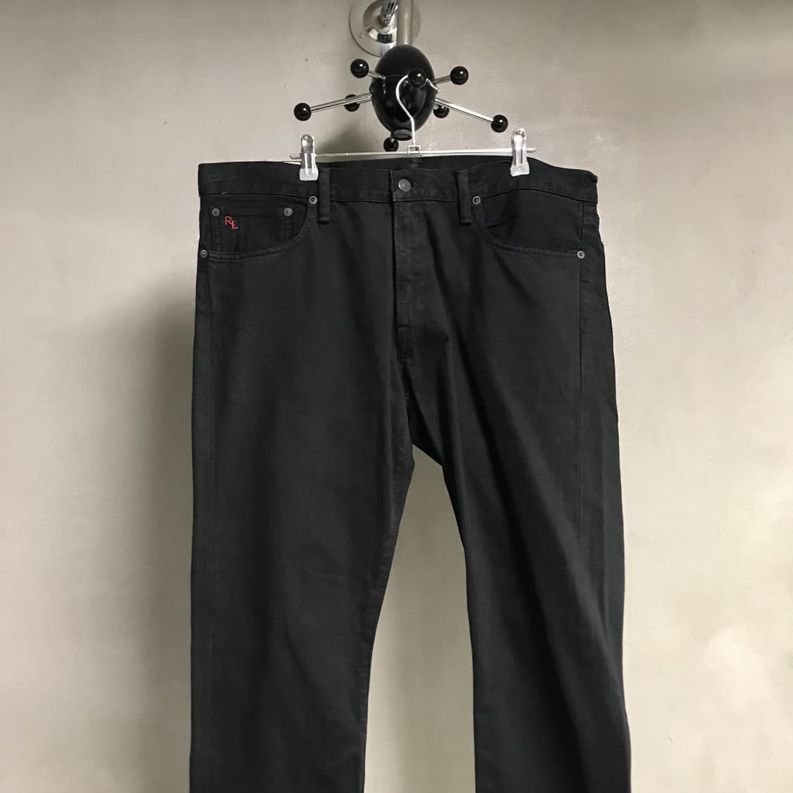 폴로 랄프로렌 코튼 팬츠 블랙 36/34 상품이미지2