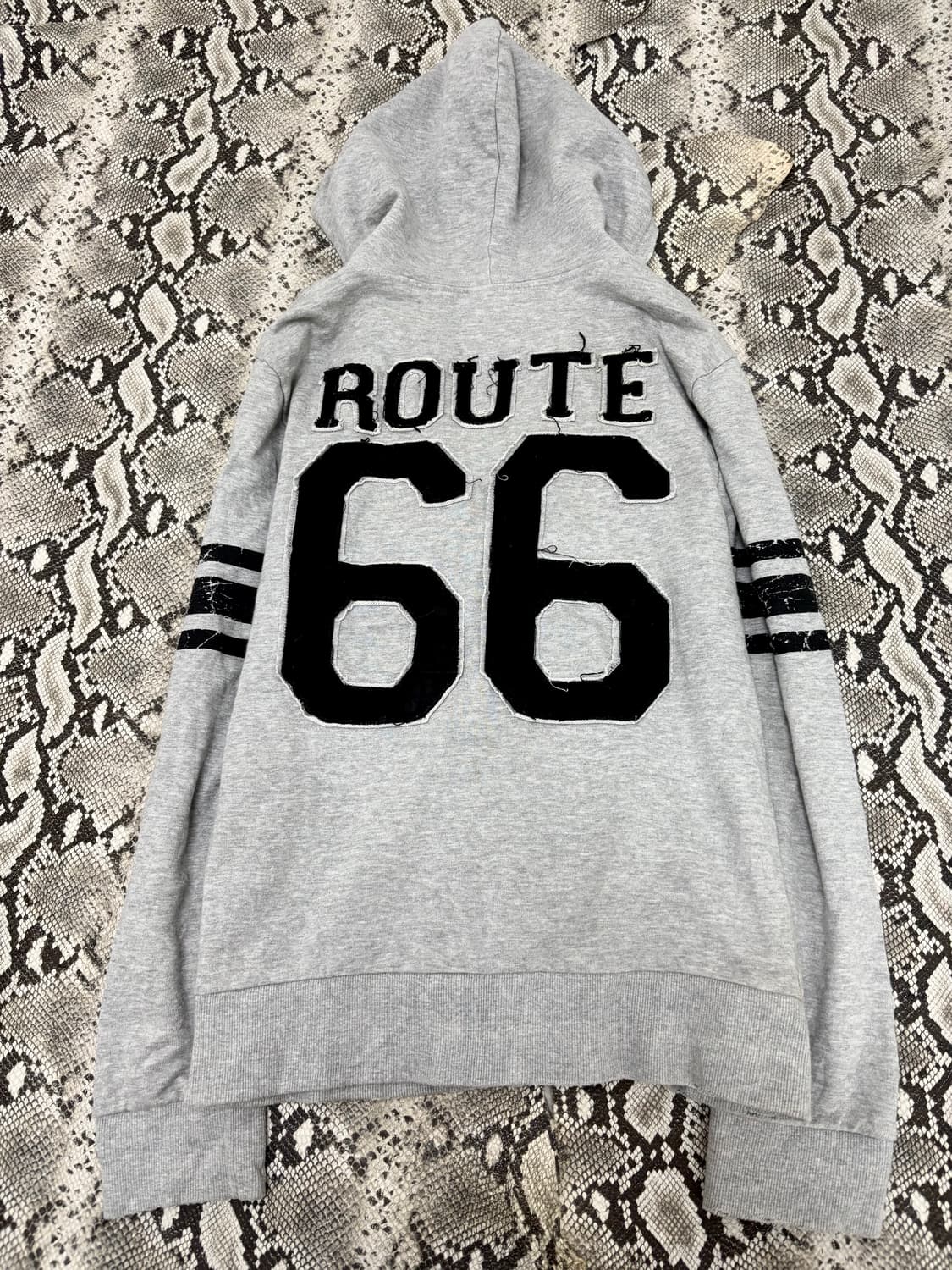 “Jackrose” Y2K Print 2-Way Hooded Zip Up 상품이미지7