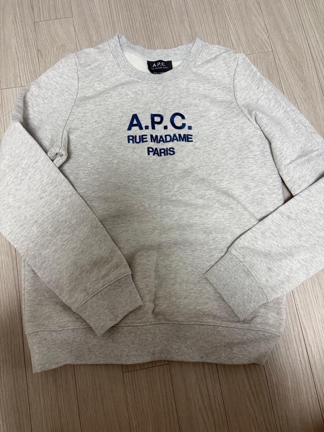 정품) S사이즈 ) 아페쎄 맨투맨 apc 상품이미지1