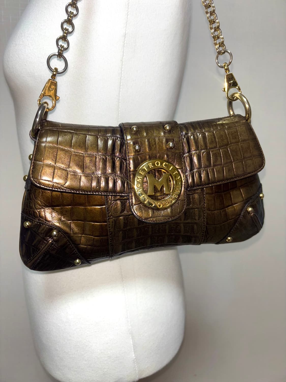 🚨연말세일🚨Metro city Brown shoulder bag 상품이미지4