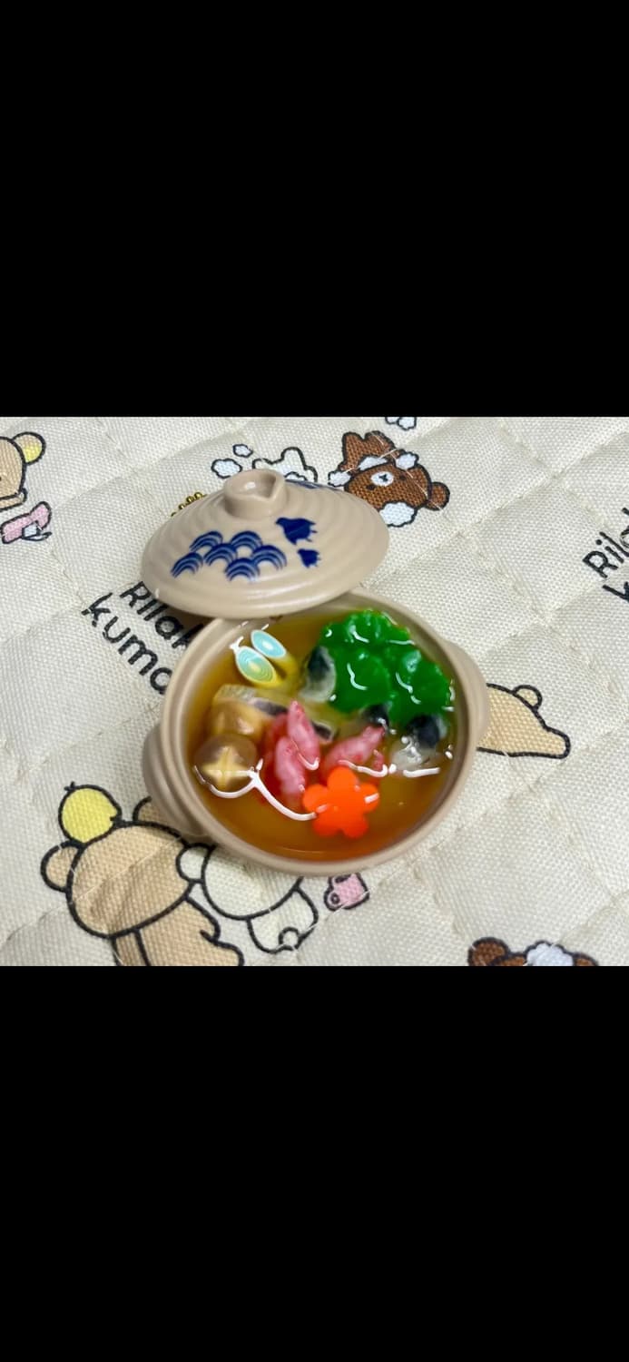 냄비 전골 나베 마스코트 캡슐토이 피규어 일본 가챠 상품이미지5