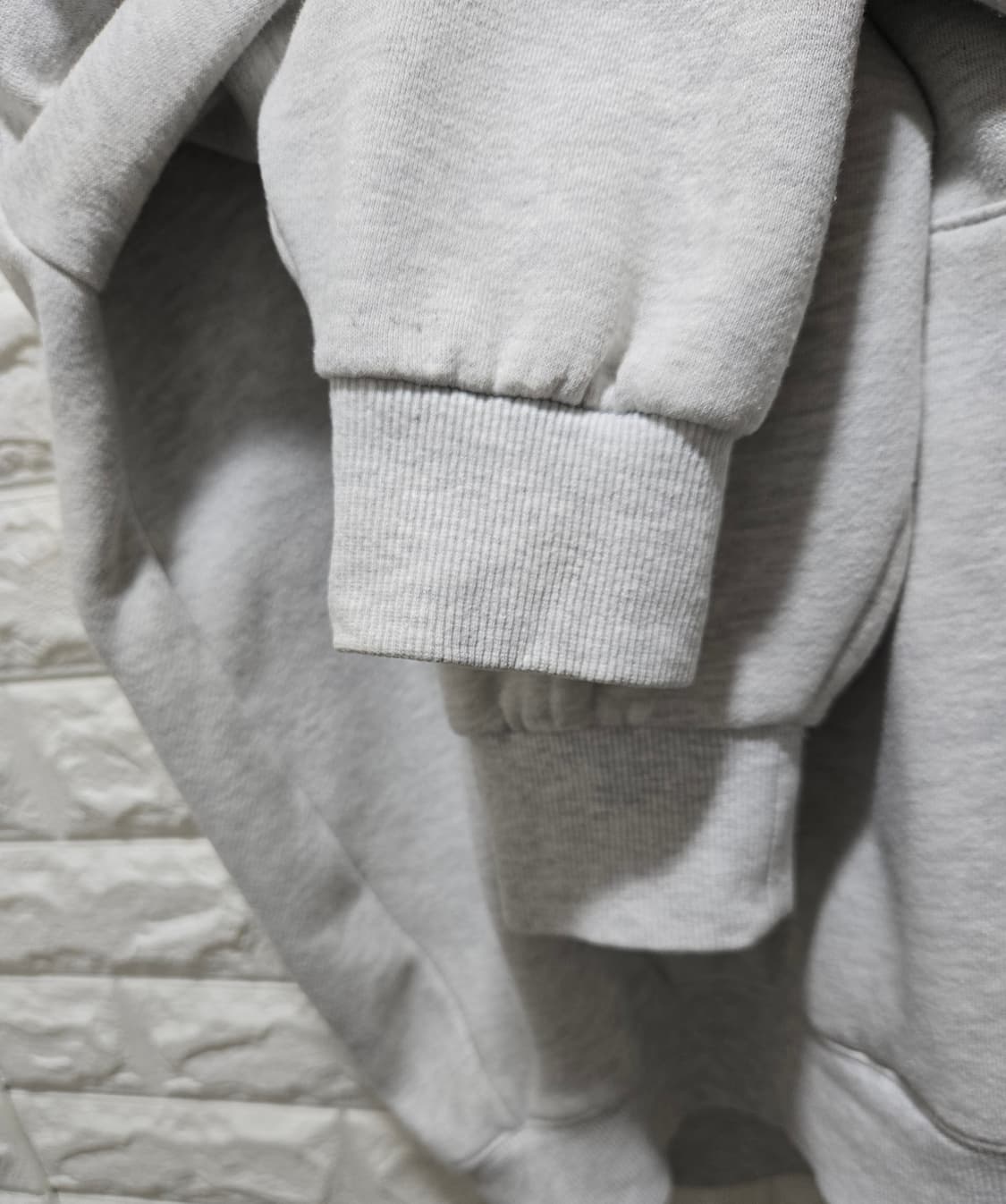 브라운 브레스 기모 후드티 후디 L 상품이미지6