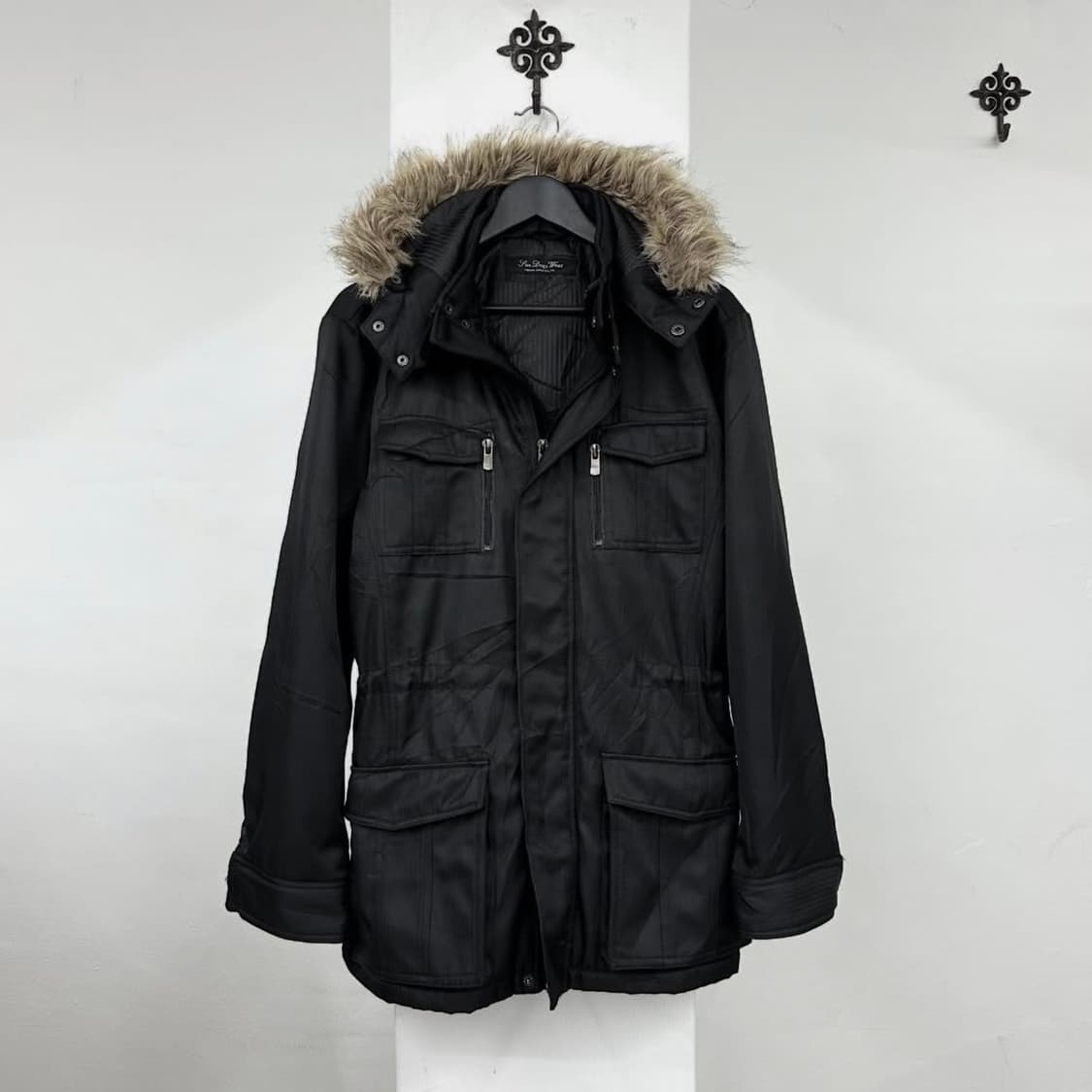 Y2K fur coat jacket 상품이미지1