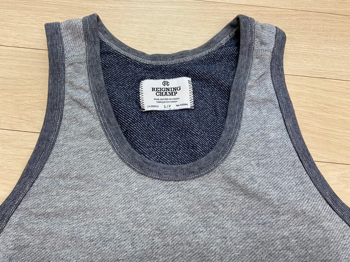택포) REIGNING CHAMP 코튼 민소매 S 상품이미지3