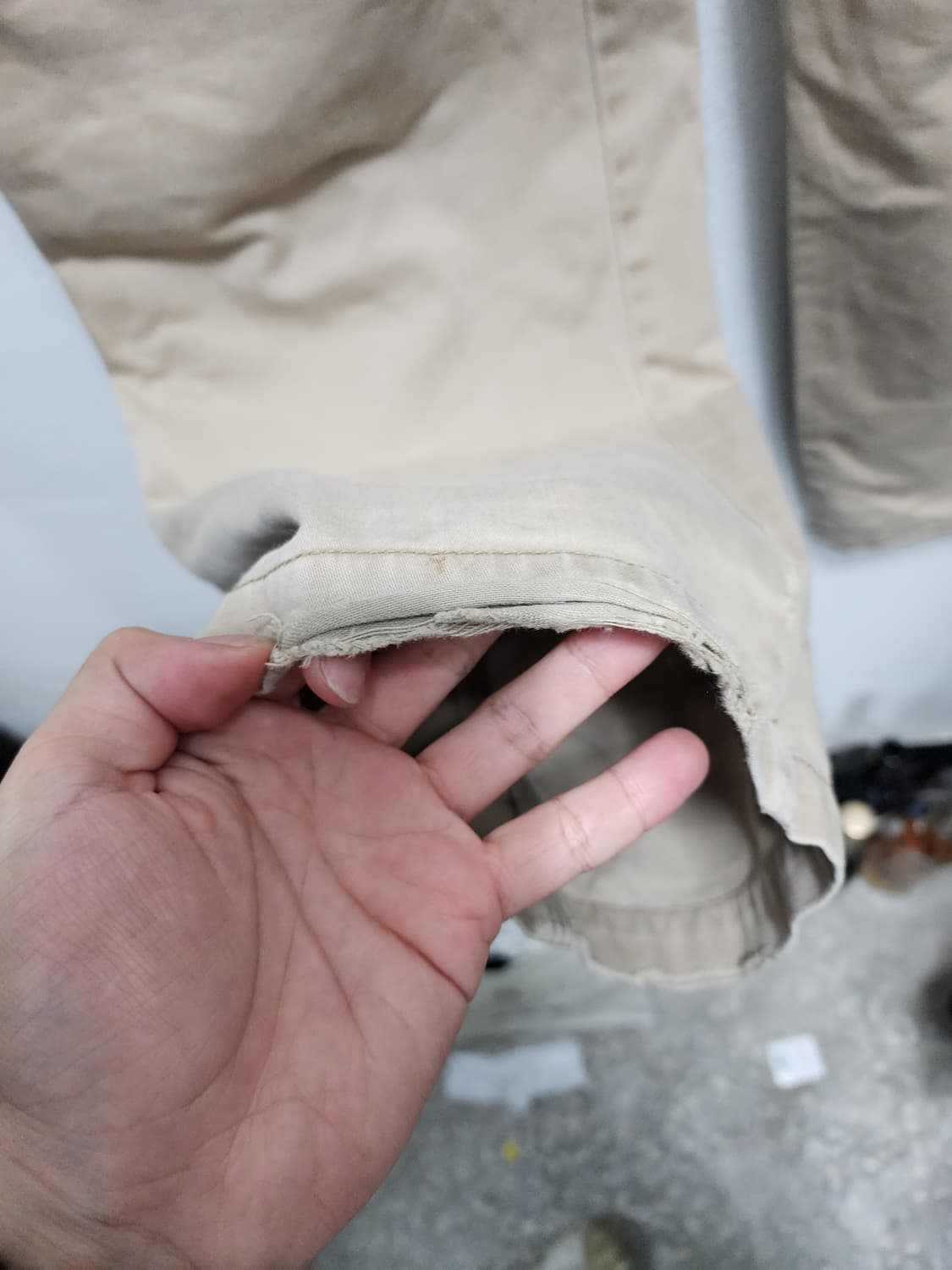 폴햄 헤비코튼 어메카지 카고바지 상품이미지4