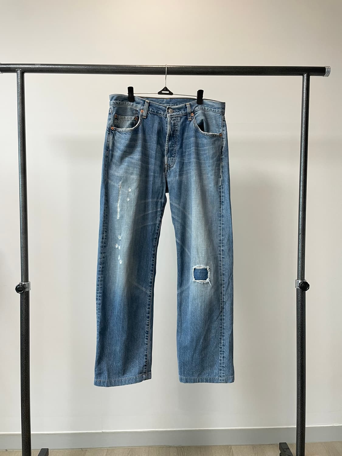 (32~33) Levis501 리바이스501 워싱 데님팬츠 상품이미지1