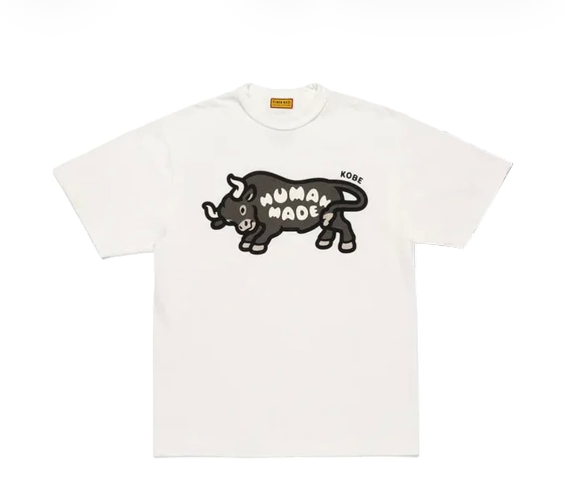 [L] 휴먼메이드 고베 티 화이트 상품이미지2