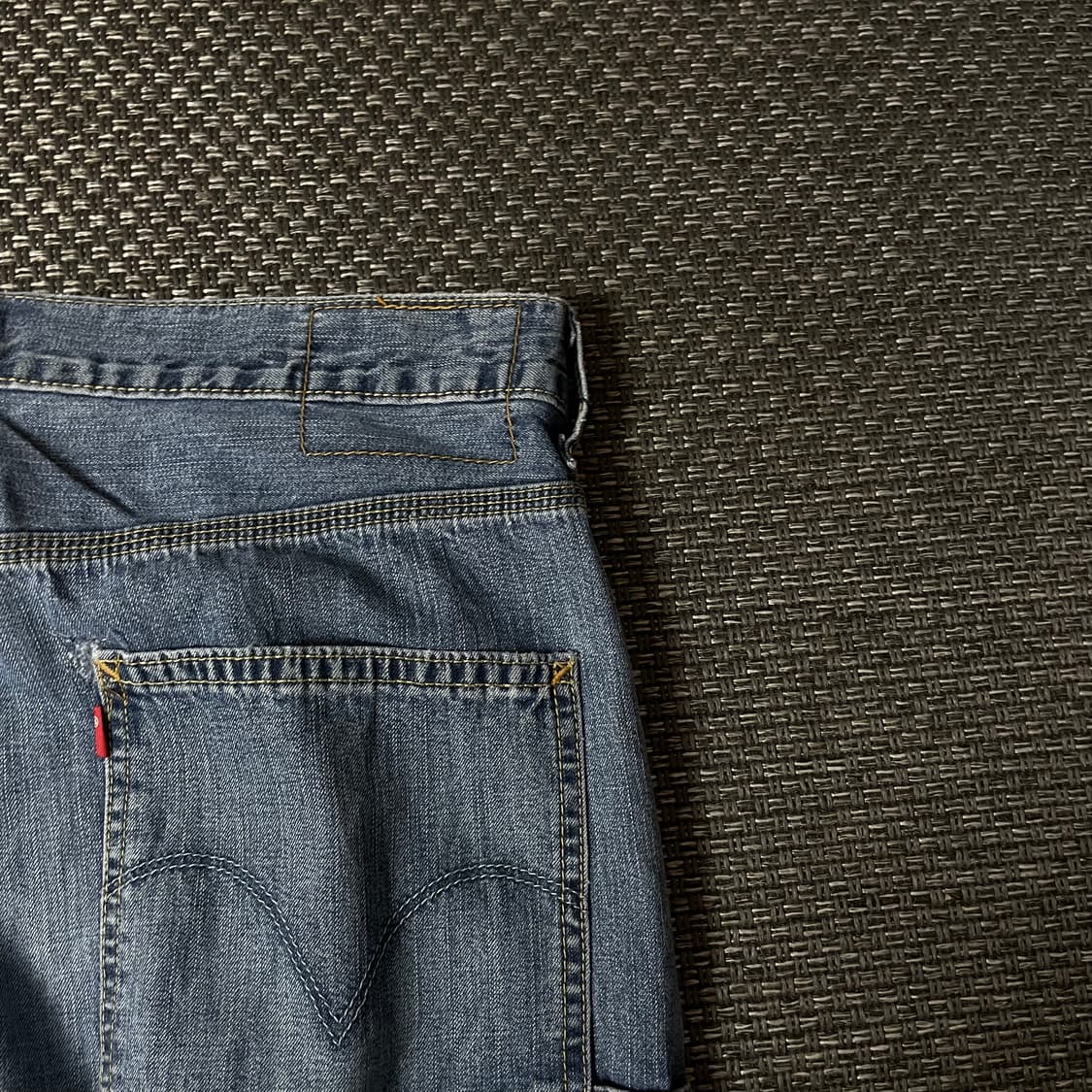  (36) 리바이스 중청 카펜터 루즈 스트레이트 핏 데님 팬츠 상품이미지5