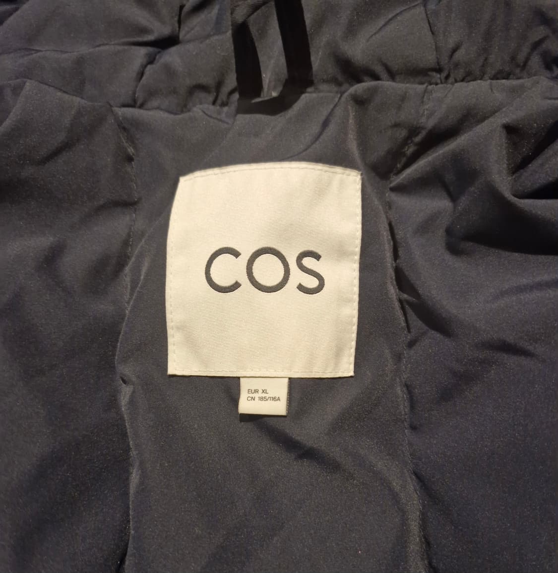 COS 코스 후디드 패딩 코트 XL 상품이미지3