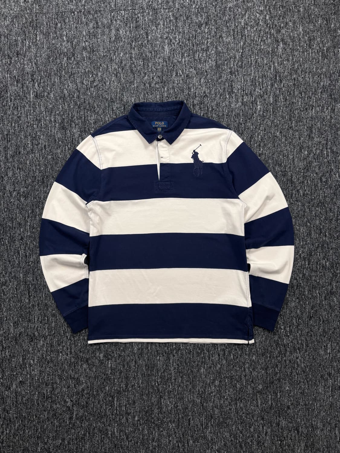 폴로 스트라이프 긴팔 럭비티 상품이미지4