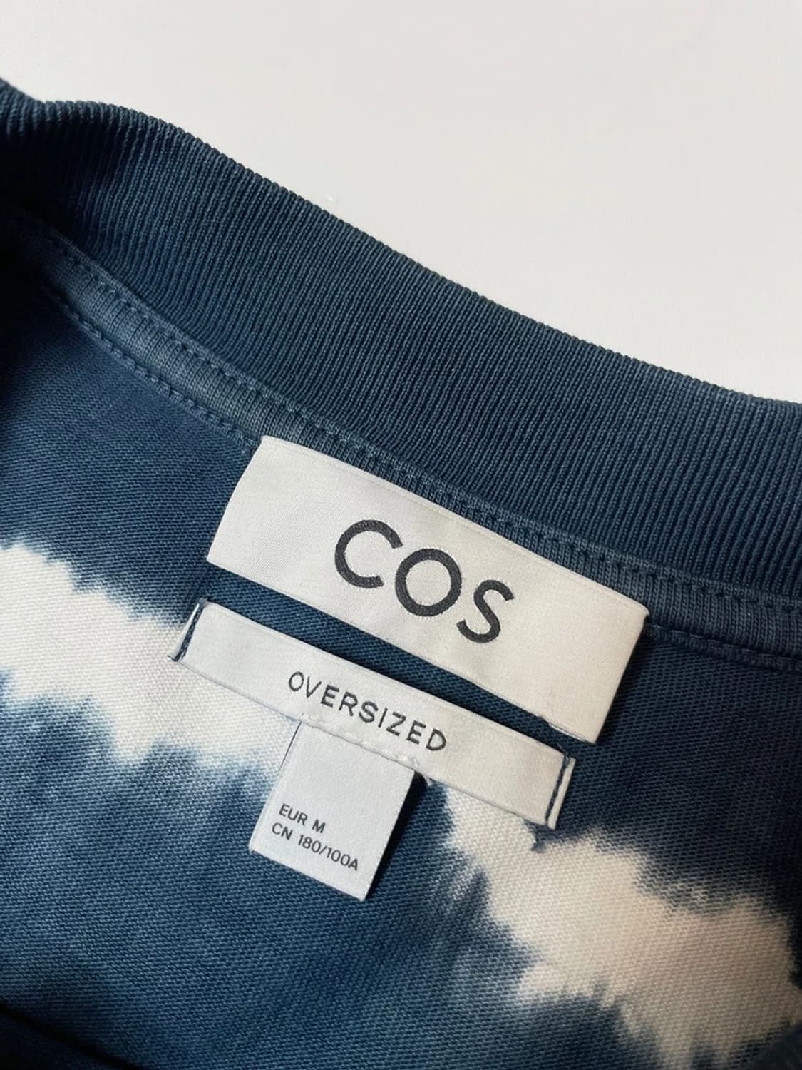 코스 COS 오버사이즈 타이다이 반팔 티셔츠 PN9651 상품이미지5