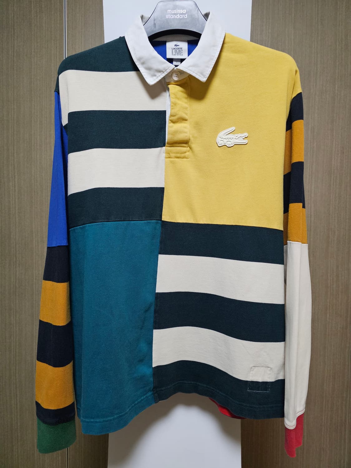 라코스테 럭비티 코튼 L 상품이미지1