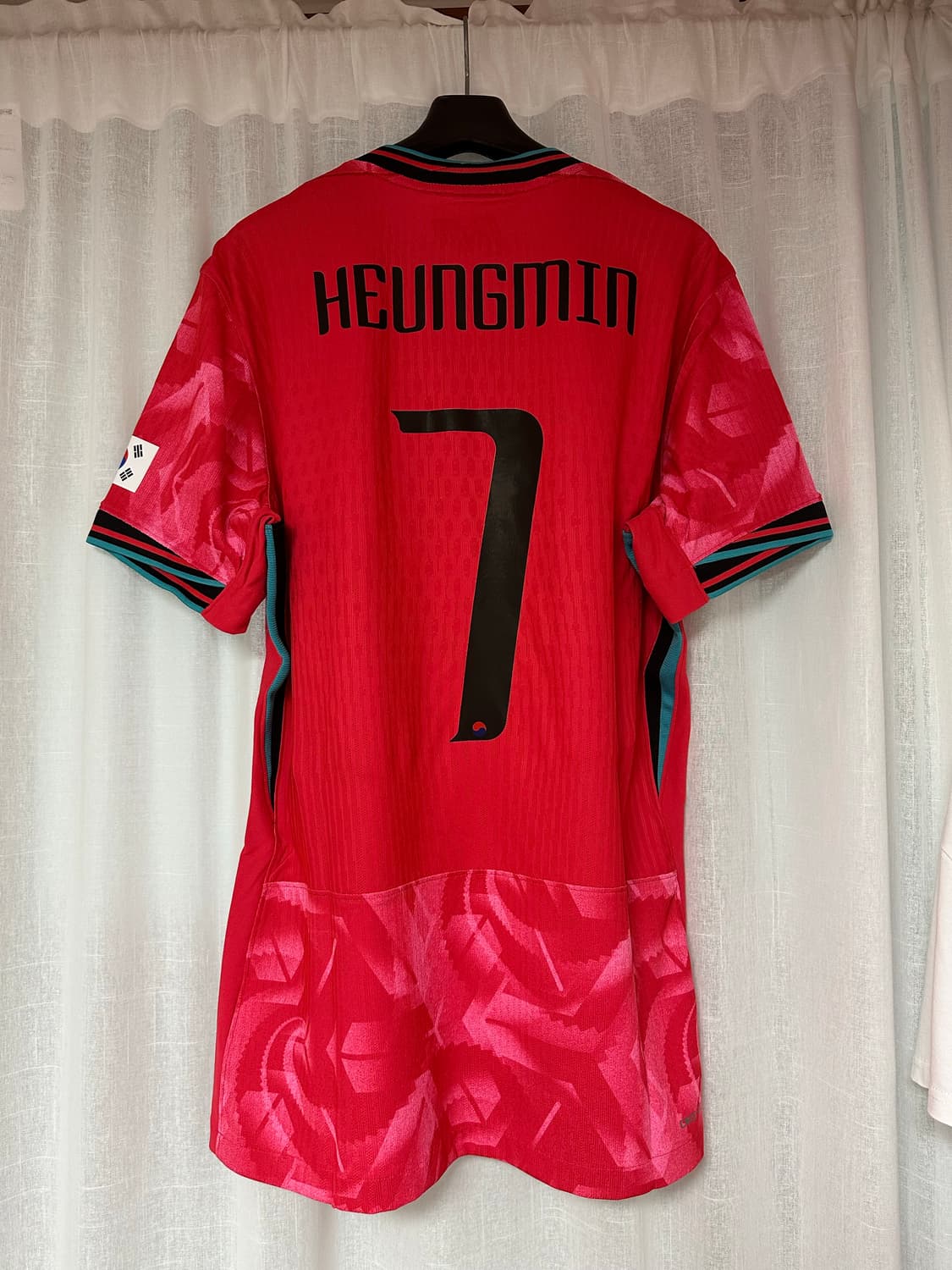 손흥민 축구 국가대표유니폼 선수지급용 상품이미지2