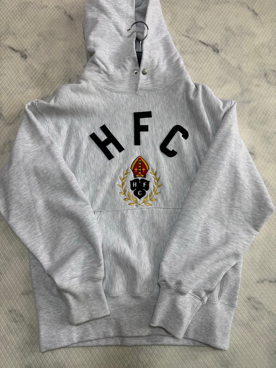 헤리티지플로스 10주년 빅로고 후드티 팝니다 상품이미지1